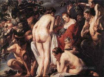  Flemish Oil Painting - Allegory of Fertility2 Flemish Baroque Jacob Jordaens